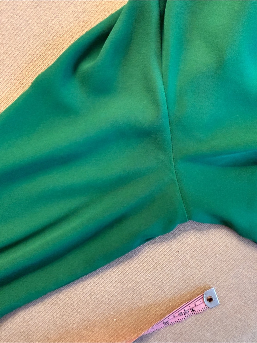 The Limited Green Portofino Style Blouse Size Large Button Front Career Top - Picture 11 of 13